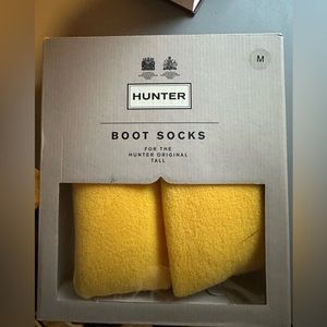 Hunter Boot Tall Socks Yellow